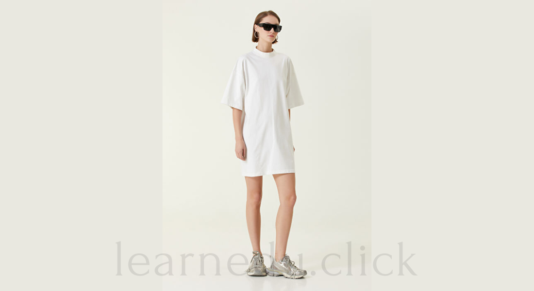 Balenciaga Women's Shirt Mini Dress